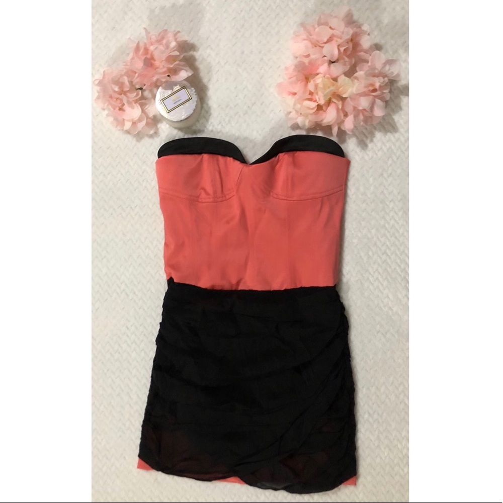 bebe Strapless Dress